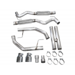 AWE Ford Mustang GT S650 Dual Tip Track Edition